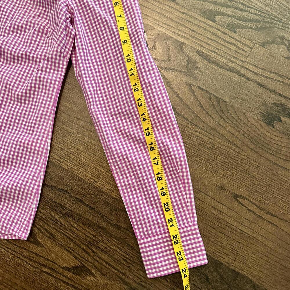 NWOT Women's Vineyard Vines Pink Popover Shirt Size 0 - Picture 8 of 9